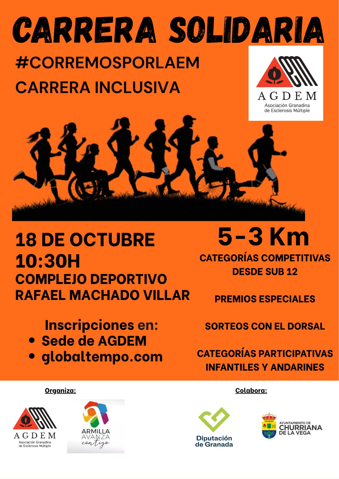 CARRERA SOLIDARIA #CORREMOSPORLAEM 2026